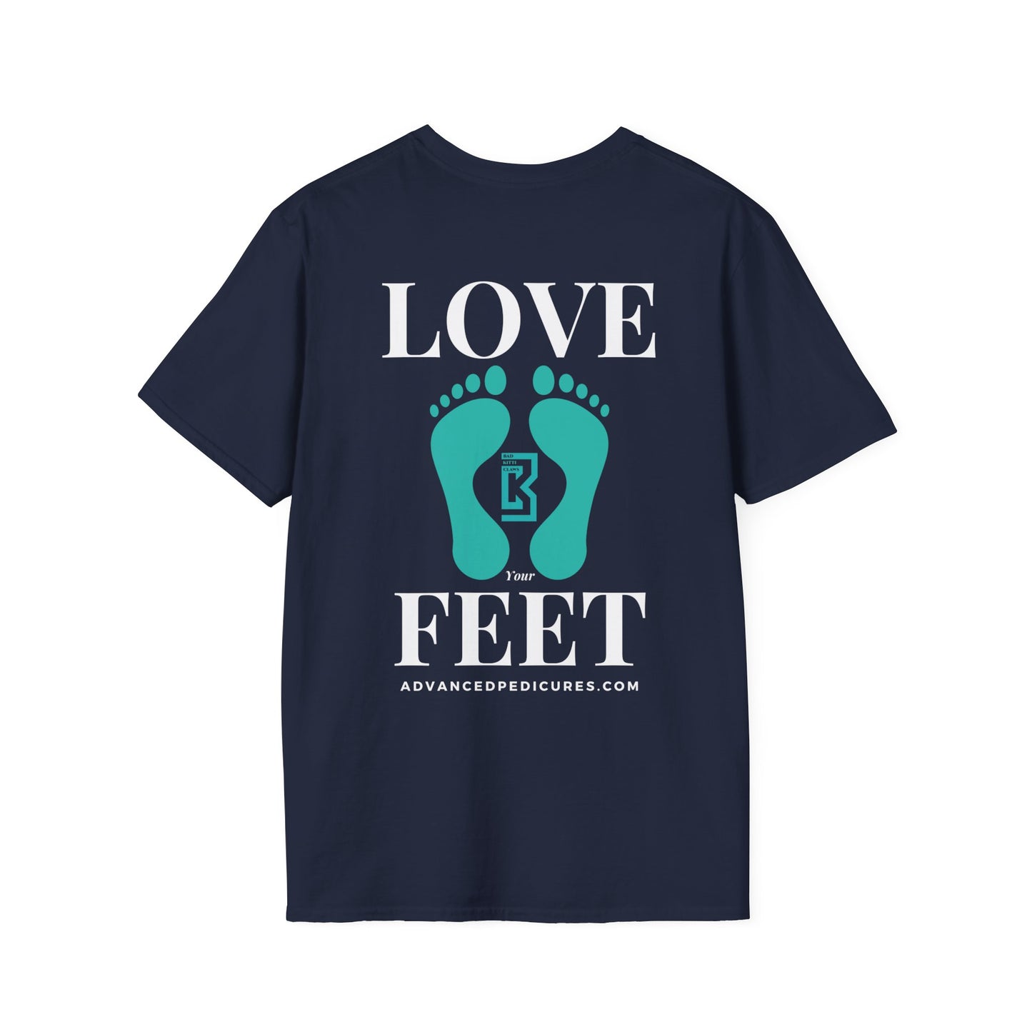 Love Your Feet Unisex Softstyle T-Shirt - Bad Kitti Claws