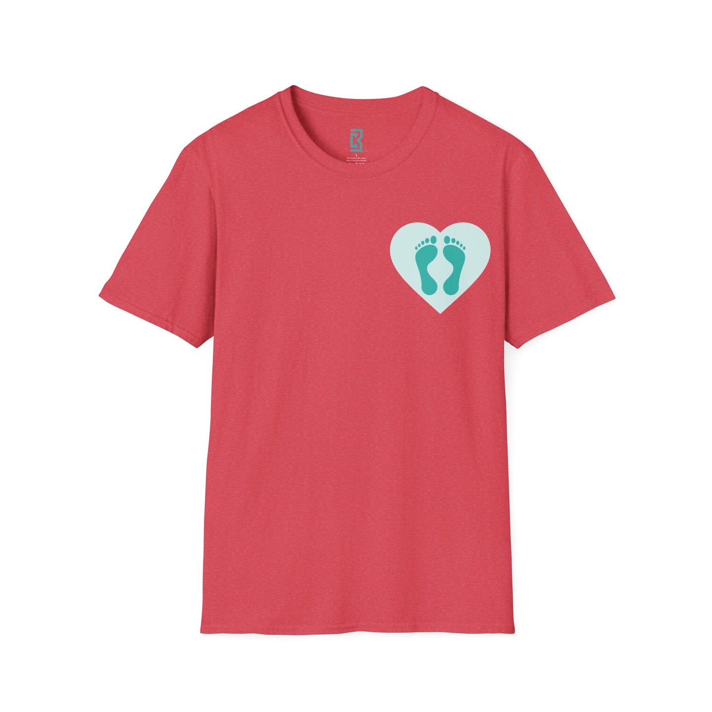 Love Your Feet Unisex Softstyle T-Shirt - Bad Kitti Claws