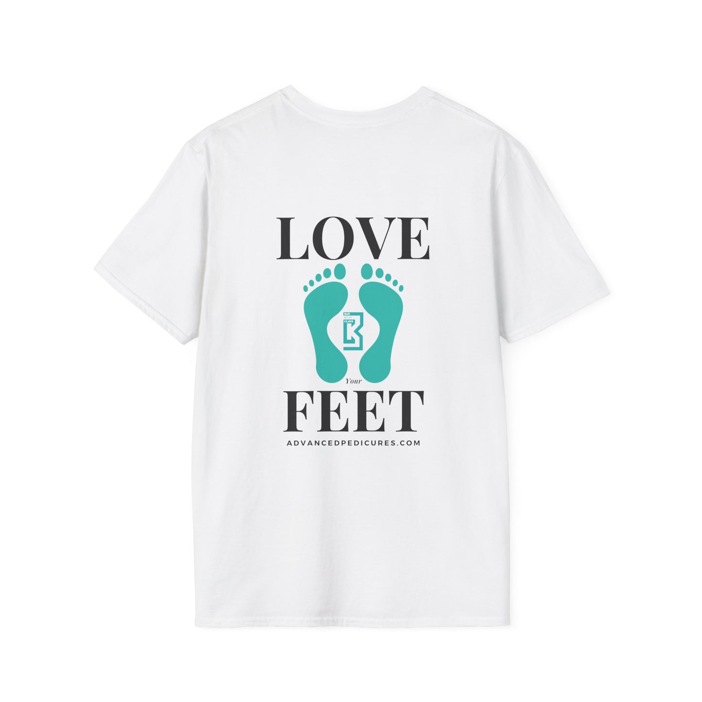 Love Your Feet Unisex Softstyle T-Shirt - Bad Kitti Claws