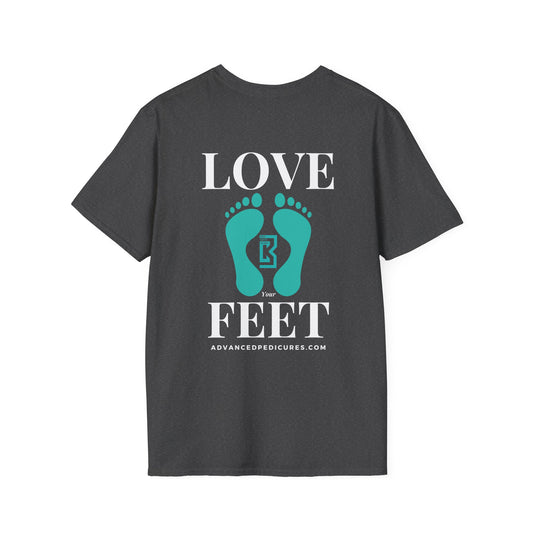 Love Your Feet Unisex Softstyle T-Shirt - Bad Kitti Claws