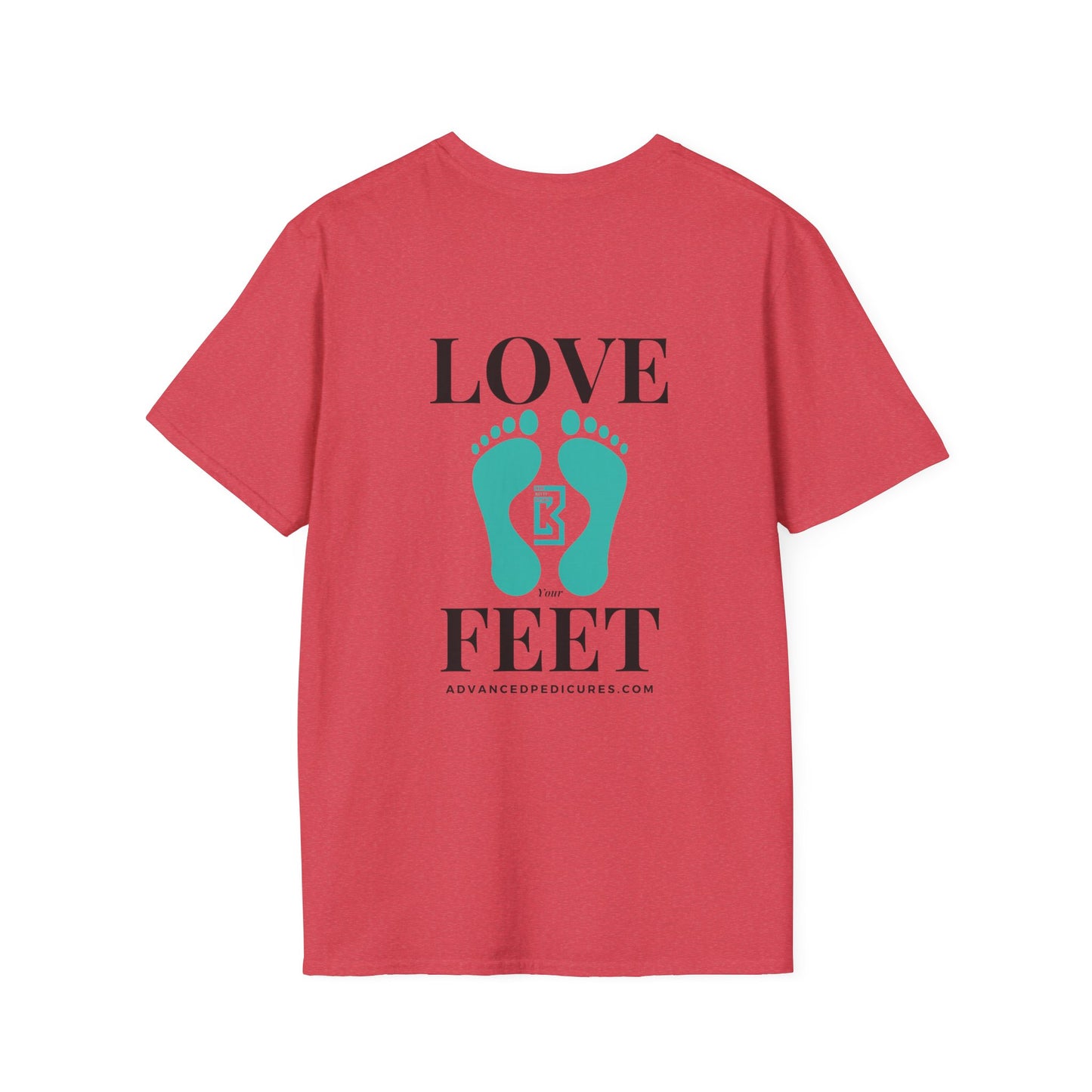 Love Your Feet Unisex Softstyle T-Shirt - Bad Kitti Claws