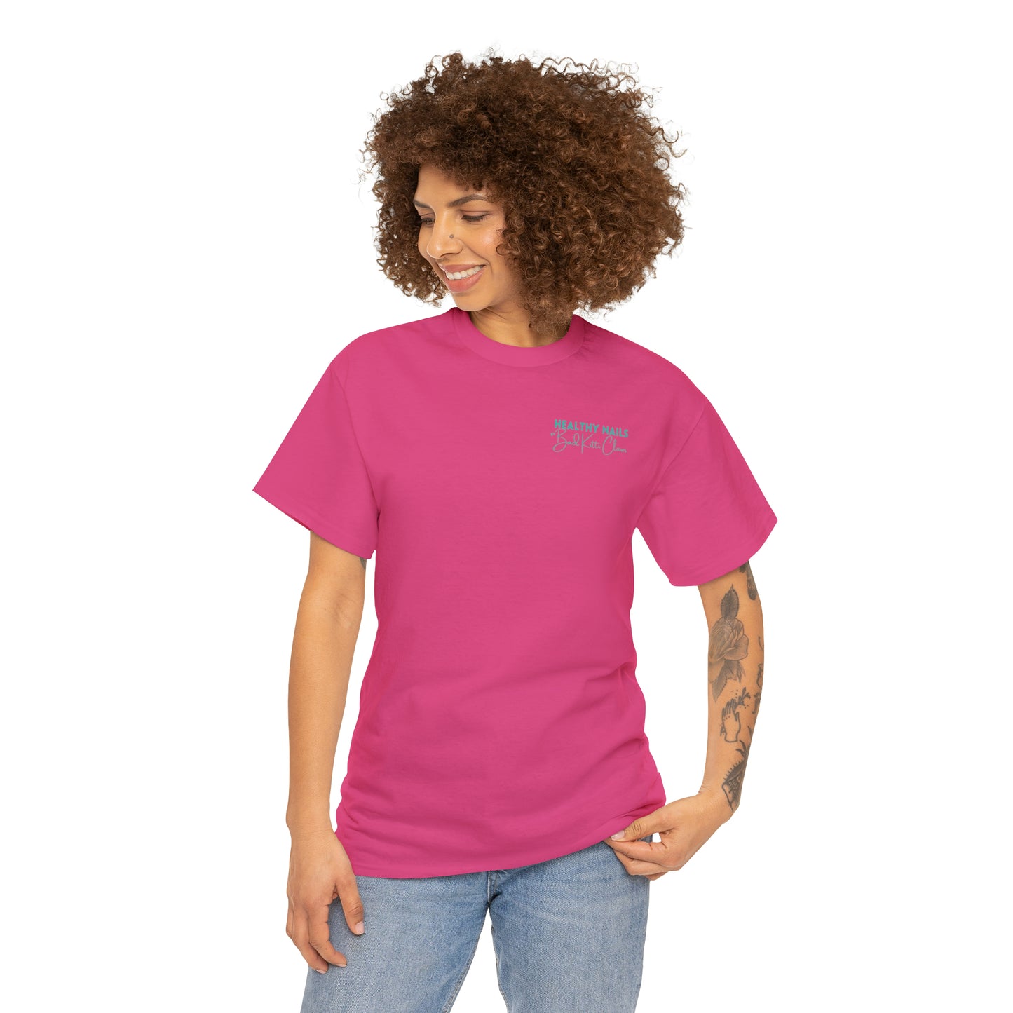 BKC Monogram Unisex Heavy Cotton Tee - Bad Kitti Claws