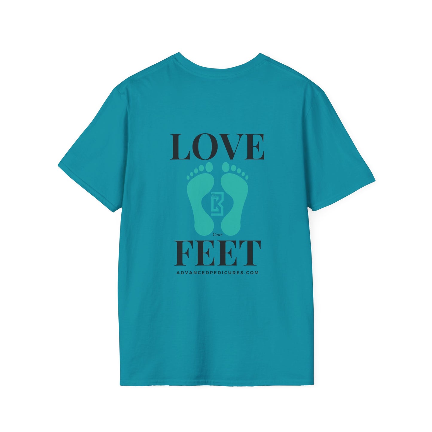 Love Your Feet Unisex Softstyle T-Shirt - Bad Kitti Claws
