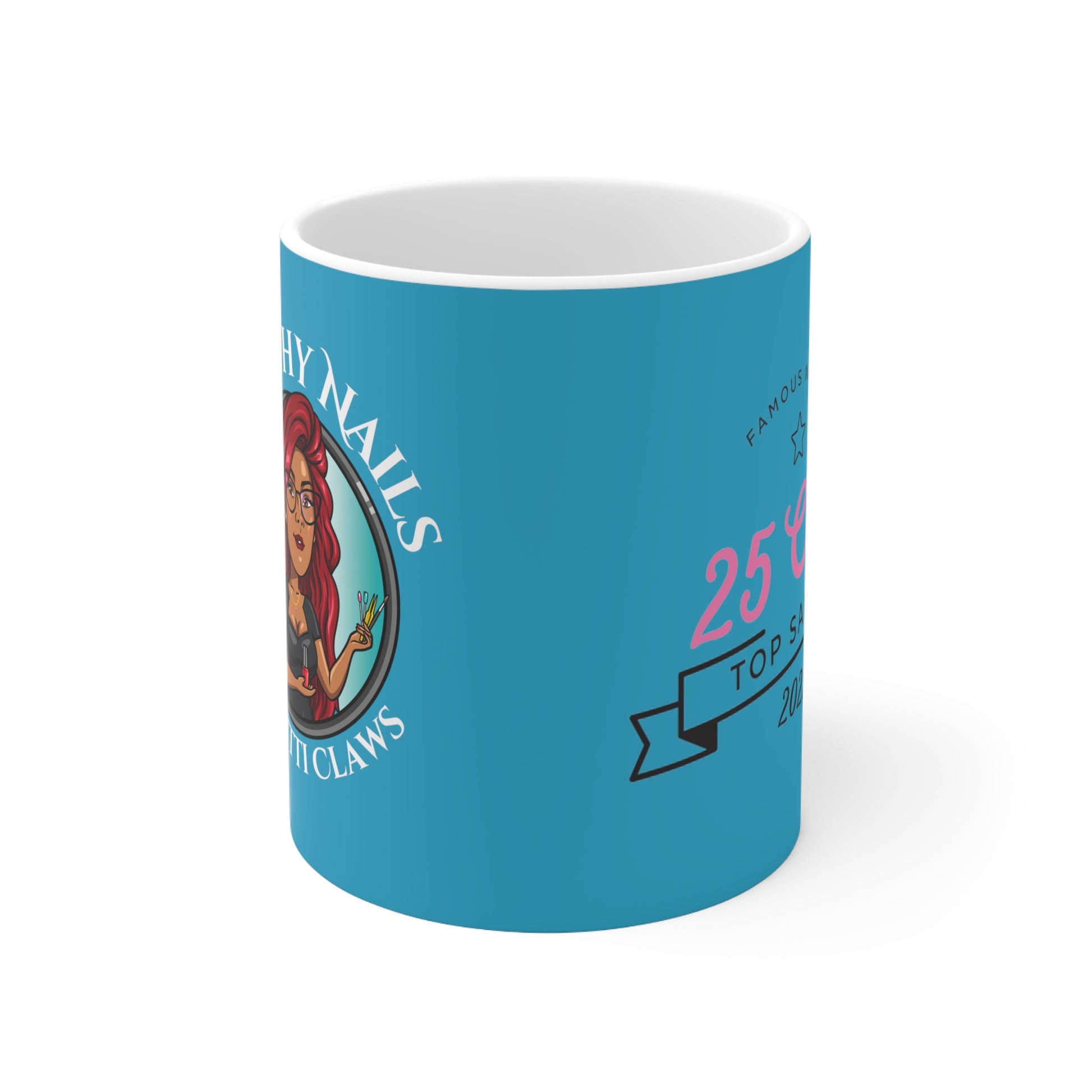 BKC "Top 25 Salon" Ceramic Mug 11oz - Bad Kitti Claws