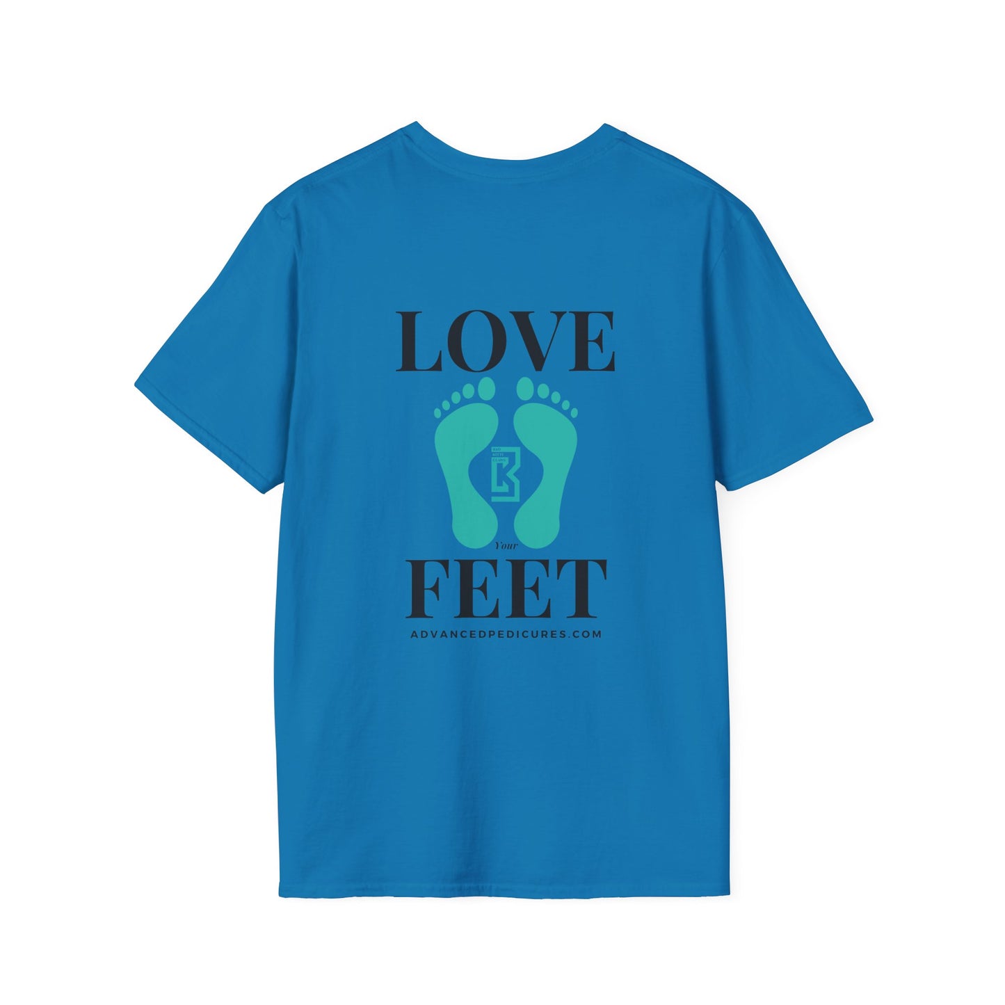 Love Your Feet Unisex Softstyle T-Shirt - Bad Kitti Claws